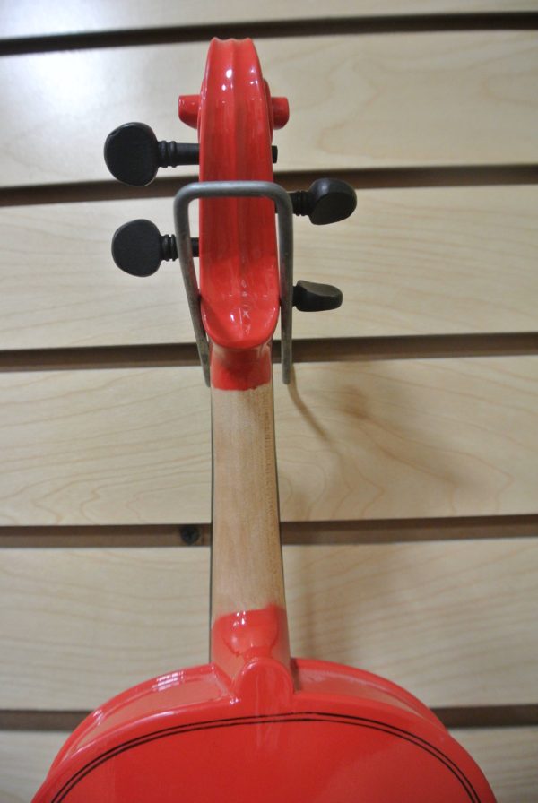 QUARTER SIZE RED VIOLIN W CASE