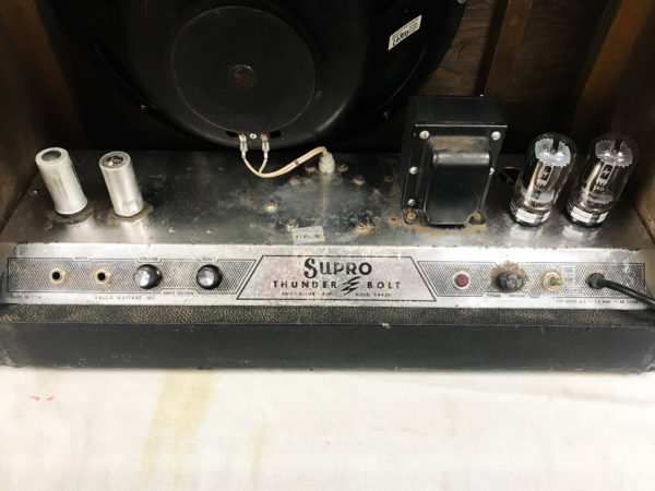 60's Supro Thunderbolt 1x15 Combo Amplifier