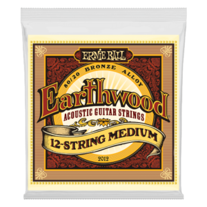 EARTHWOOD MEDIUM 12-STRING 80/20 BRONZE ACOUSTIC GUITAR STRINGS - 11-28 GAUGE