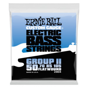 FLATWOUND GROUP II ELECTRIC BASS STRINGS - 50-105 GAUGE