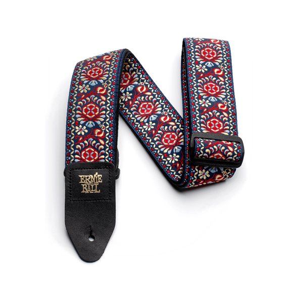 ROYAL BLOOM JACQUARD GUITAR STRAP