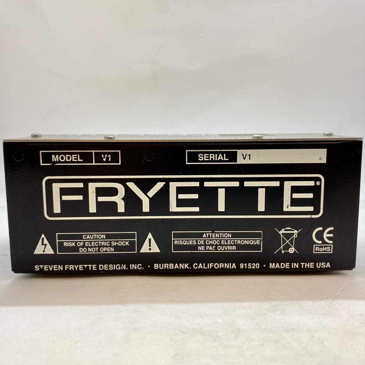 Fryette Valvulator I Vacuum Tube Buffer / Power Supply - Nickles Music